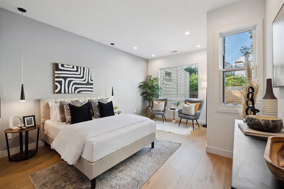 Bedroom, California Street, San Francisco