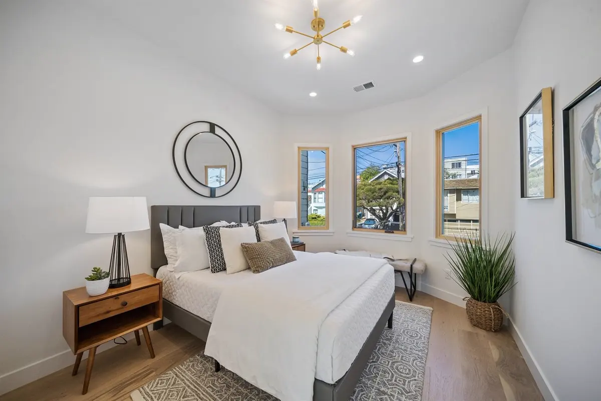 Bedroom, Naples Street, Excelsior, San Francisco