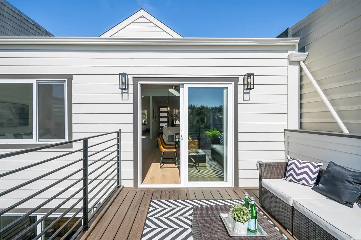 Backyard and outdoor space, Naples Street, Excelsior, San Francisco