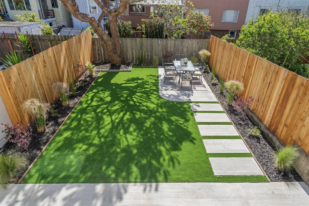 Backyard and outdoor space, Naples Street, Excelsior, San Francisco