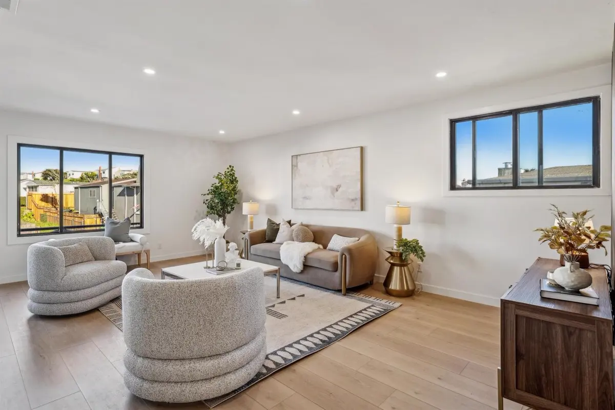 Living room, Shipley Avenue, Daly City